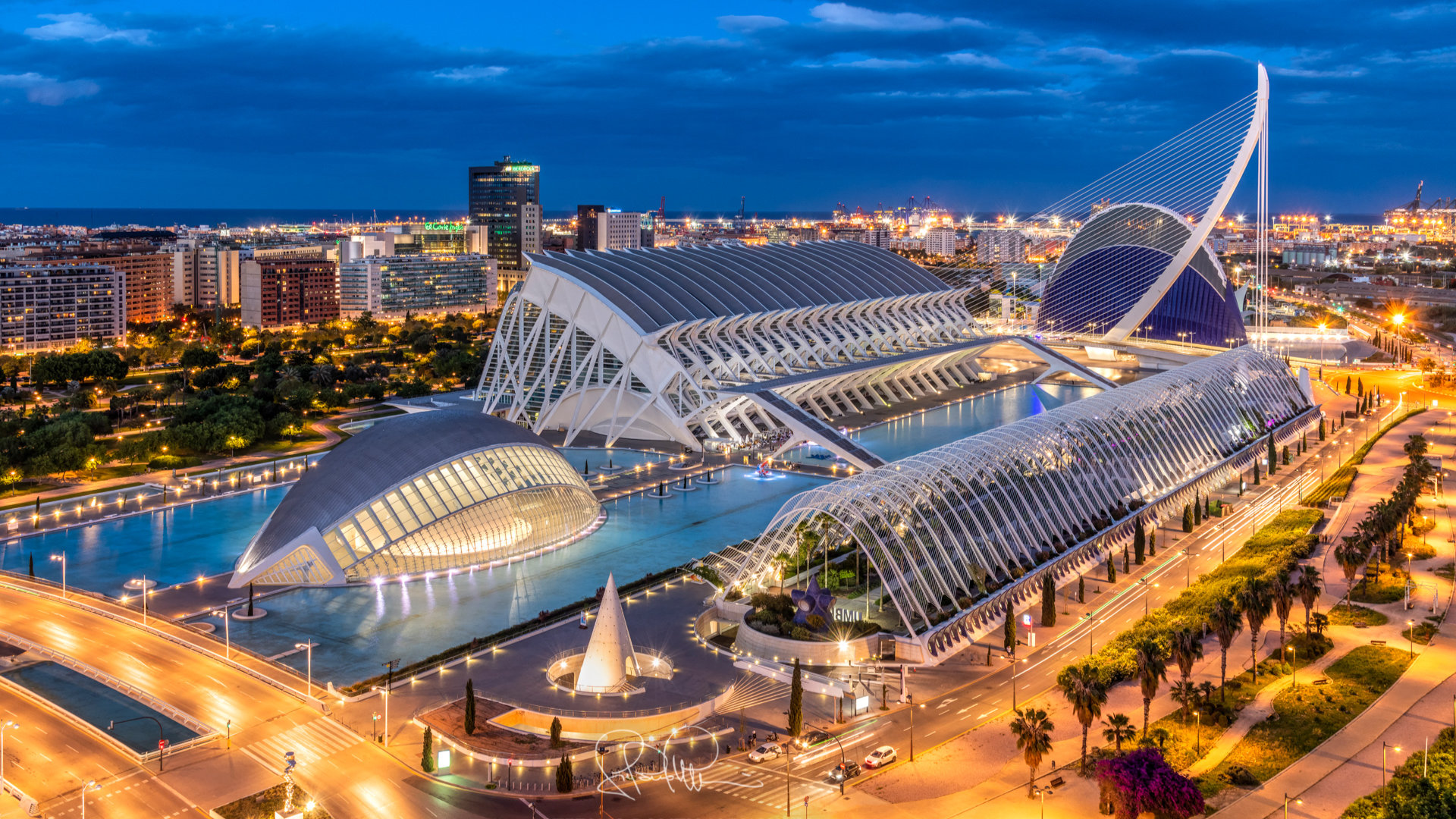 The City of Arts and Sciences, Valencia - Spain